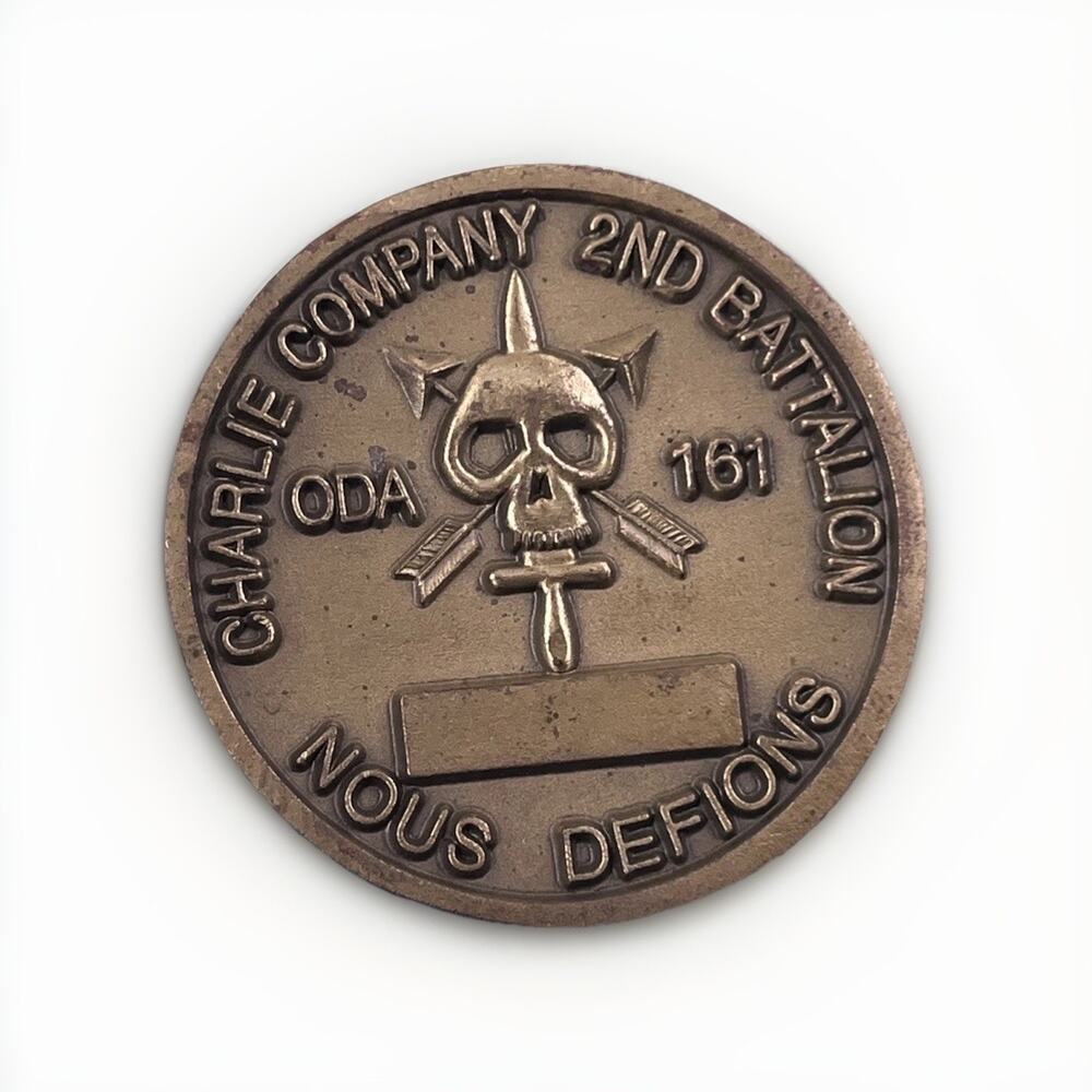 1st Special Forces Group Airborne 2nd Battalion ODA 161 Charlie Challenge Coin